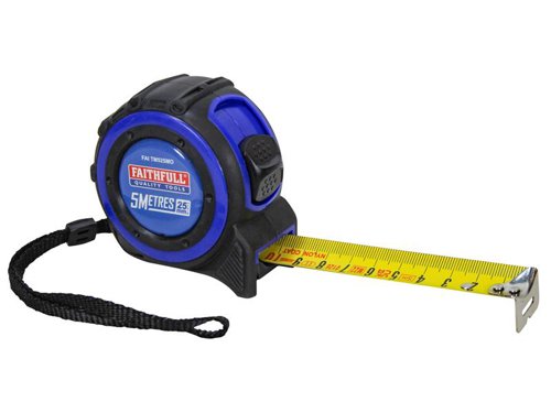 FAI Trade Tape Measure 5m (Width 25mm) (Metric Only)