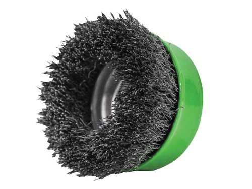 FAIWBC80S Faithfull Wire Cup Brush 80mm M14x2, 0.30mm Stainless Steel Wire