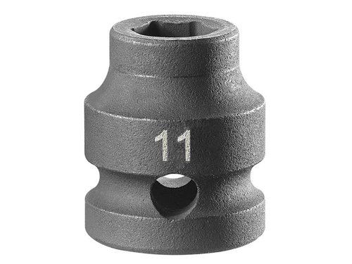 FCMNSS11A Facom 6-Point Stubby Impact Socket 1/2in Drive 11mm