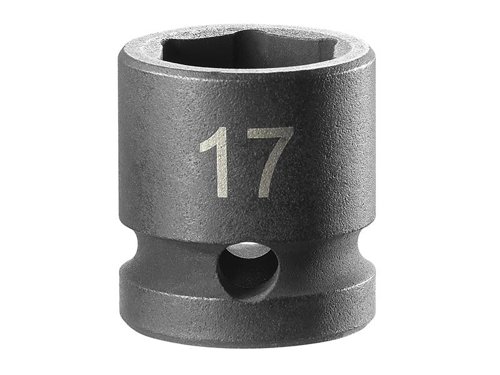 FCMNSS17A Facom 6-Point Stubby Impact Socket 1/2in Drive 17mm