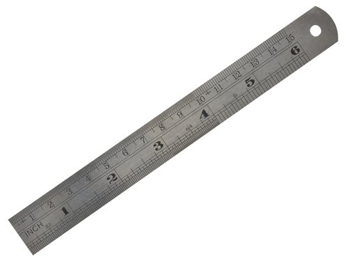 FIS106 Fisher F106ME Steel Rule 150mm / 6in