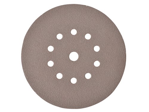 These round Flex sanding papers are ideal for grinding joint filler in drywall construction. When fitted on to a sander, they are ideal for processing large surfaces on walls and ceilings. The sheets are punched to enable dust extraction.They have Hook & Loop backing and are suitable for the following Flex models:GE 5 / GE 5 RGSE 5RWSE 7 Vario SetWSE 7 Vario PlusWST 700VVWST 700VV Plus.The FLX370924 Sanding Papers have the following specifications:Grit size: P40Grit type: Coarse.Diameter: 225mm.Pack size: 25.
