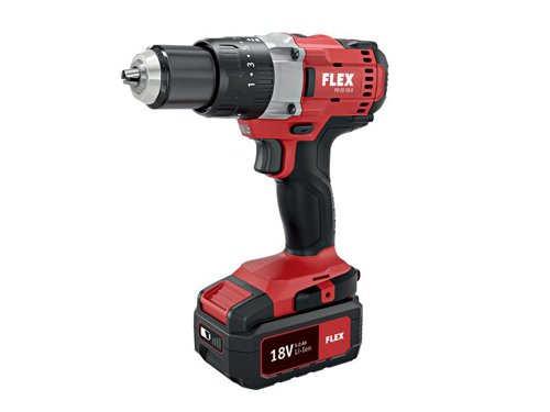 FLX PD 2G 18.0-EC/5 Set Brushless Combi Drill 18V 2 x 5.0Ah Li-ion