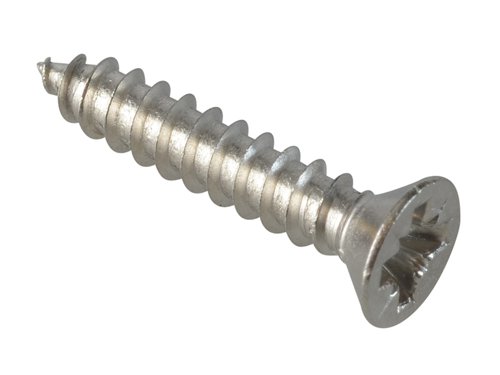 ForgeFix Self-Tapping Screw Pozi Compatible CSK A2 SS 3/4in x 8 ForgePack 30