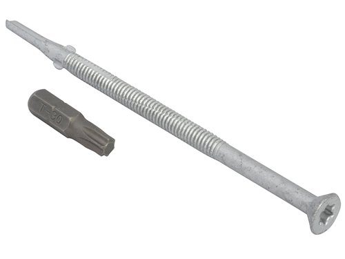 FORTFCH55109 ForgeFix TechFast Roofing Screw Timber - Steel Heavy Section 5.5 x 109mm Pack 50