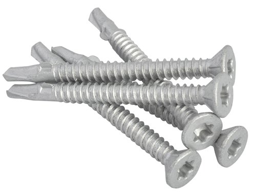 FORTFCL5560 ForgeFix TechFast Roofing Screw Timber - Steel Light Section 5.5 x 60mm Pack 100