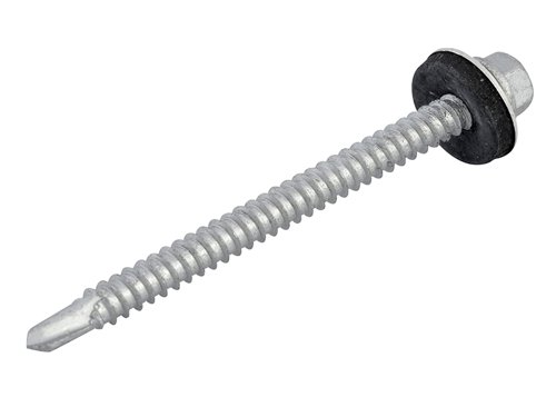 FORTFHL5570 ForgeFix TechFast Hex Head Roofing Screw Self-Drill Light Section 5.5 x 70mm Pack 50