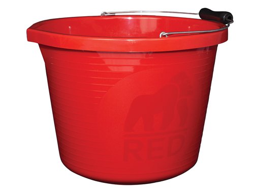 GORPRMR Red Gorilla Premium Bucket 14 litre (3 gallon) - Red