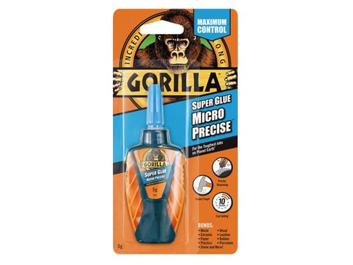 GRGGSGMP5 Gorilla Glue Gorilla Superglue Micro Precise 5g