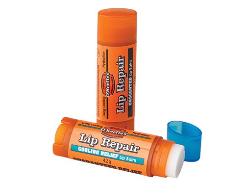 O'Keeffe's Lip Repair is a highly effective lip balm that heals, relieves and repairs extremely dry and cracked lips. It creates a flexible, multi-layer barrier that moves with your lips and keeps them moisturised for 8 hours. Absorbed quickly to provide soft, smooth lips.Apply to lips as needed. Stop use if irritation occurs. Protect this product from excessive heat and direct sun.Representative Photos: Two week usage period. Lip balm was applied according to package directions. Results may vary.1 x O'Keeffe's Lip Repair Lip Balm, Cooling Relief 4.2g