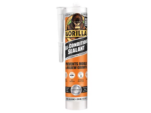 Gorilla Glue Gorilla All Condition Sealant Clear 295ml