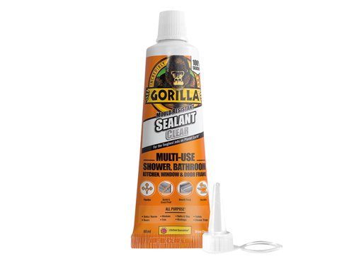 Gorilla Glue Gorilla All Condition Sealant Clear Tube 80ml