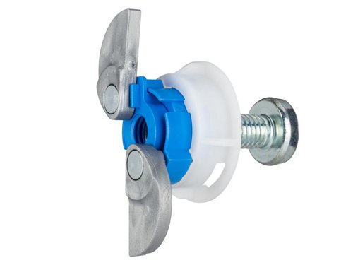 Gripit Plasterboard Fixings are designed for use with all types of plasterboard installation. The unique Gripit wings fold out in small cavity spaces to create a vice-like grip.Gripit Blue Fixings allow you to fix the heaviest of domestic heating boilers, TVs and kitchen cabinets to plasterboard walls. One Gripit Blue holds up to 113kg.Easy to install, you will require a 25mm drill bit. They are also removable and reusable. Each Gripit Blue is supplied with an M8 x 30mm bolt.This Pack of Gripit Blue Plasterboard Fixings contains:25 x Gripit Blue Fixings25 x Bolts M8 x 30mm