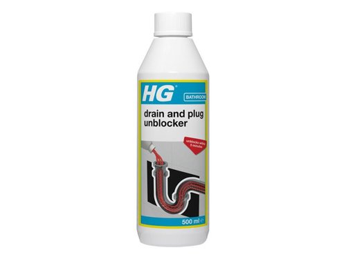 H G Drain & Plug Unblocker 500ml