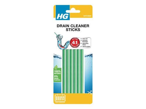 H G Drain Cleaning Sticks