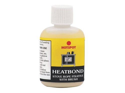 HOT201600 Hotspot Heatbond Stove Rope Fixative Bottle with Brush 30ml