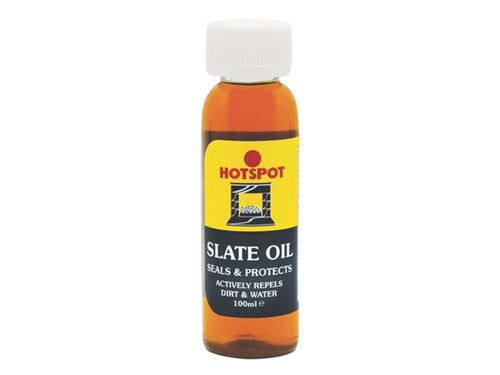 Hotspot Slate Oil seals and protects tired-looking slate, enhancing its natural beauty. It may slightly deepen the natural colour. The sealer repels dirt and water whilst allowing the slate to breathe.