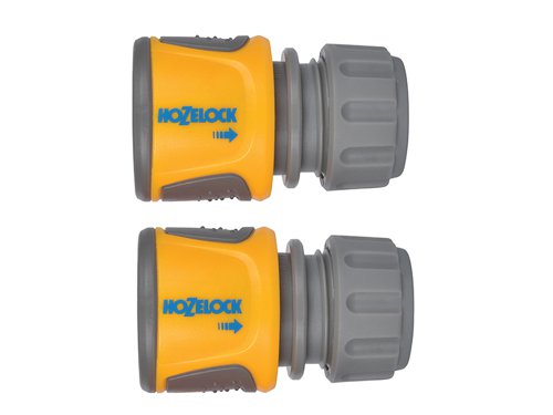 Hozelock 2070 Soft Touch Hose End Connector  (Pack 2)