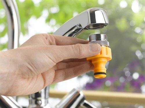 HOZ 2159 Kitchen Tap Connector 24mm (Male)