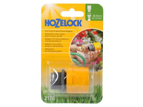 HOZ 2170 Flat Hose & Spiral Hose Adaptor 3/4in BSP