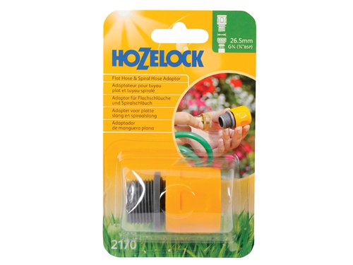 HOZ 2170 Flat Hose & Spiral Hose Adaptor 3/4in BSP