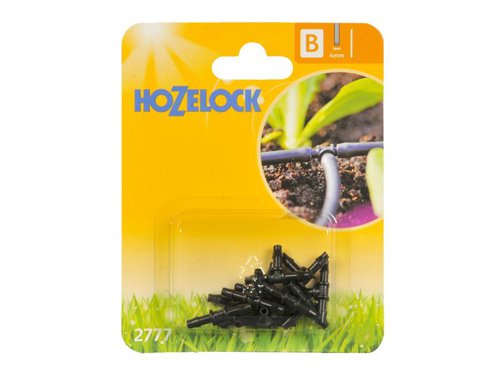 Hozelock 2777 T-Piece 4mm (Pack 12)