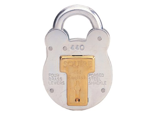 Squire 440KA Old English Padlock with Steel Case 51mm Keyed