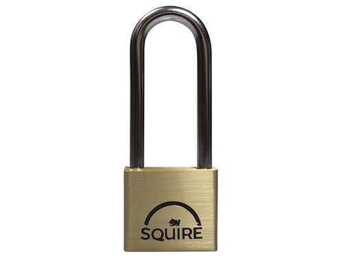 HSQLN4212 Squire LN4LS Lion Brass Padlock 5-Pin 40mm - 65mm Long Shackle