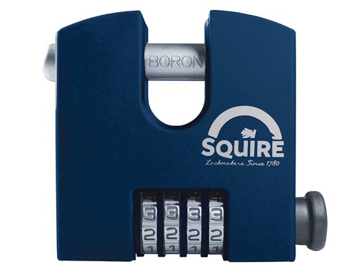 Squire SHCB65 Stronghold Re-Codable Padlock 4-Wheel