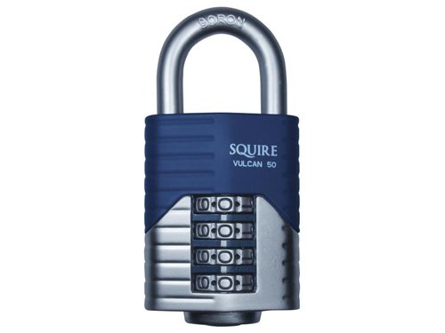 Squire Vulcan Open Boron Shackle Combination Padlock 40mm