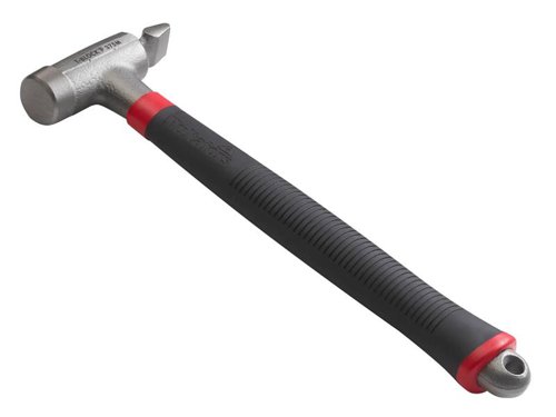 The Hultafors T Block Cross Pein Hammer is an ergonomically designed hammer which increases precision and reduces strain. The head is filled with steel ball bearings to dampen vibrations and reduce recoil. Fitted with an ergonomically designed handle affording good grip along the entire shaft. Counterweights in the shaft inhibit rotation.