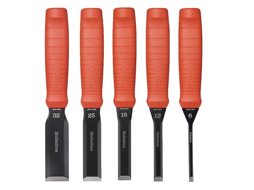 HUL Scandinavian Butt Chisel Set, 5 Piece