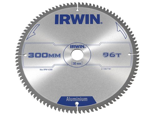 IRWIN?½ Professional Aluminium Circular Saw Blade 300 x 30mm x 96T TCG