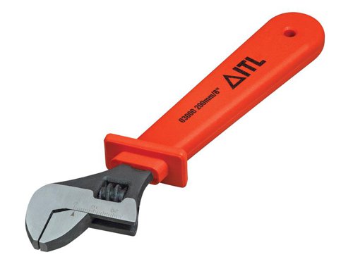 ITL03000 ITL Insulated Insulated Adjustable Wrench 200mm (8in)