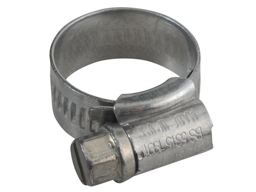 Jubilee® 00 Zinc Protected Hose Clip 13 - 20mm (1/2 - 3/4in)