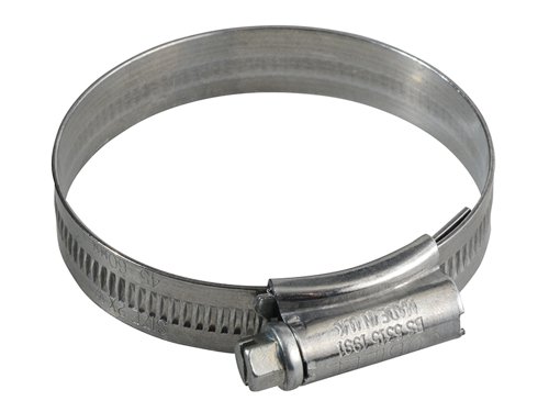 JUB 2X Zinc Protected Hose Clip 45 - 60mm (1.3/4 - 2.3/8in)
