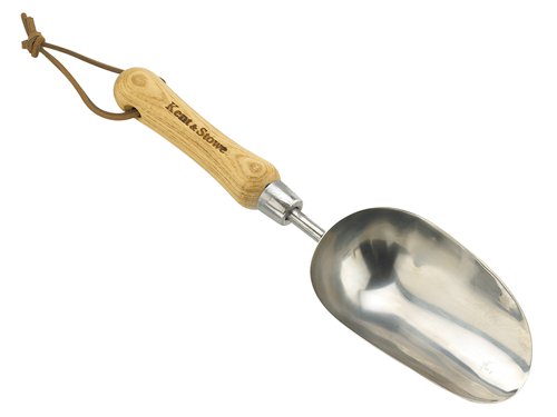 Kent & Stowe Stainless Steel Hand Potting Scoop, FSC®