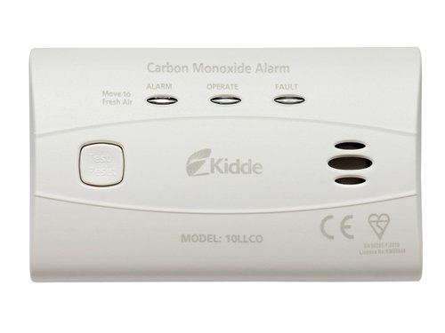 KID 10LLCO 10-Year Sealed Battery Carbon Monoxide Alarm