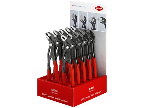 Knipex Cobra?½ Water Pump Pliers (Counter Display of 10 x KPX8701250)