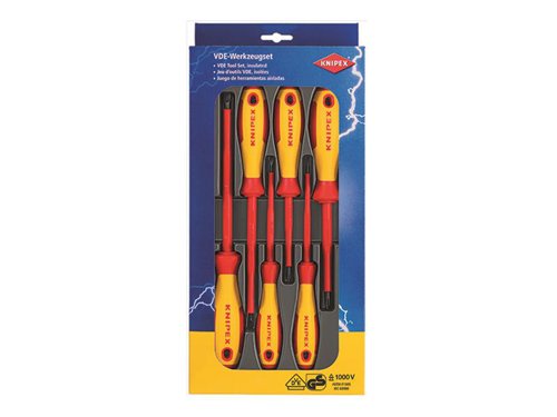 KPX002012V01 Knipex VDE Screwdriver Set, 6 Piece