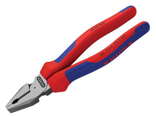 KPX0202200 Knipex High Leverage Combination Pliers Multi-Component Grip 200mm