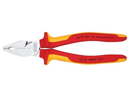 KPX VDE High Leverage Combination Pliers 200mm