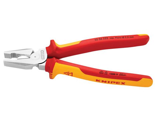 KPX VDE High Leverage Combination Pliers 225mm