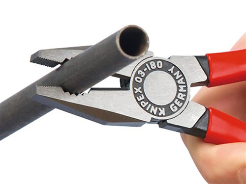 KPX0301180 Knipex Combination Pliers PVC Grip 180mm