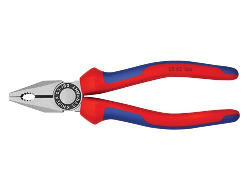 Knipex Combination Pliers Multi-Component Grip 180mm