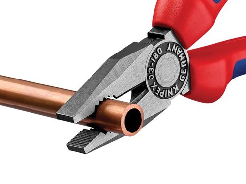 Knipex Combination Pliers Multi-Component Grip 180mm