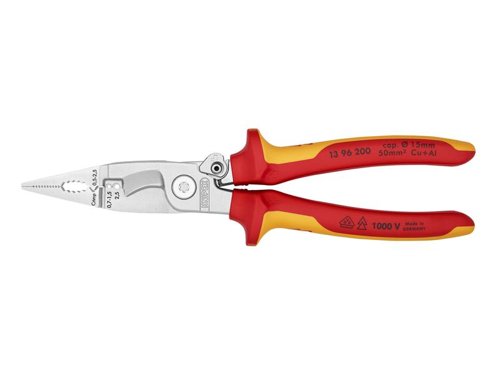 KPX VDE Multifunctional Installation Pliers with Opening Spring 200mm