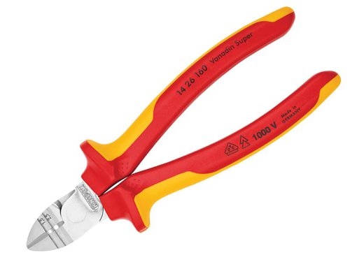 KPX VDE Diagonal Insulation Stripper & Side Cutter 160mm