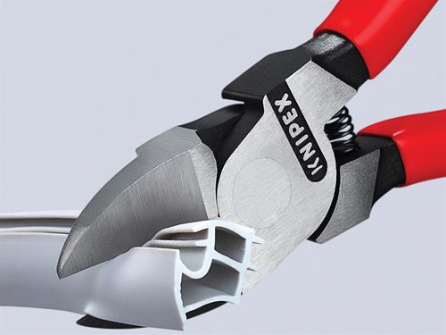 KPX7201160 Knipex Diagonal Cutters for Plastics PVC Grip 160mm