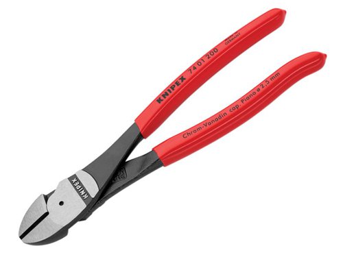 Knipex High Leverage Diagonal Cutters PVC Grip 200mm